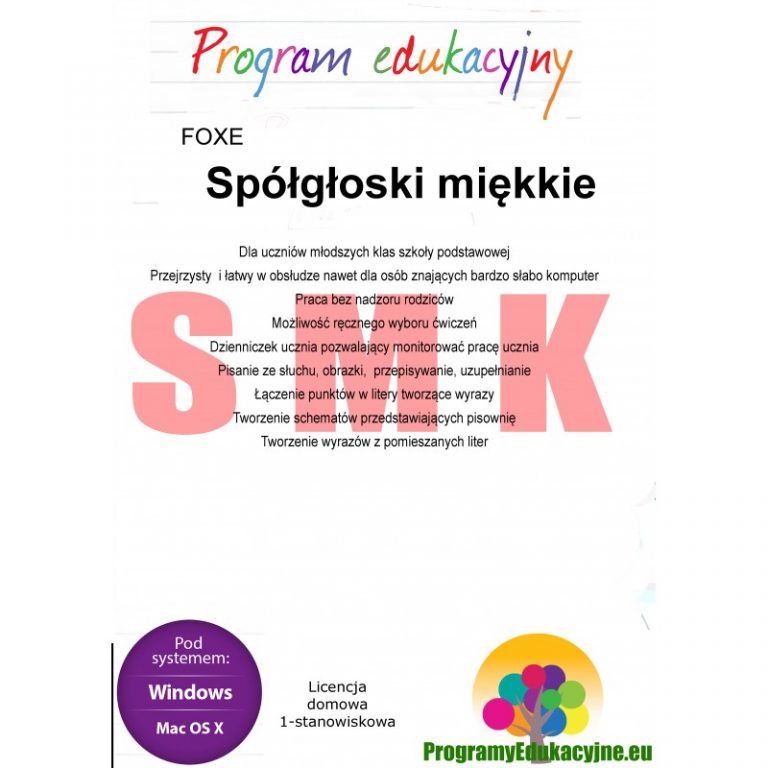 Sprawdzian Spółgłoski Miękkie Np 1 łoś 2 łosie programydlaszkoly.pl